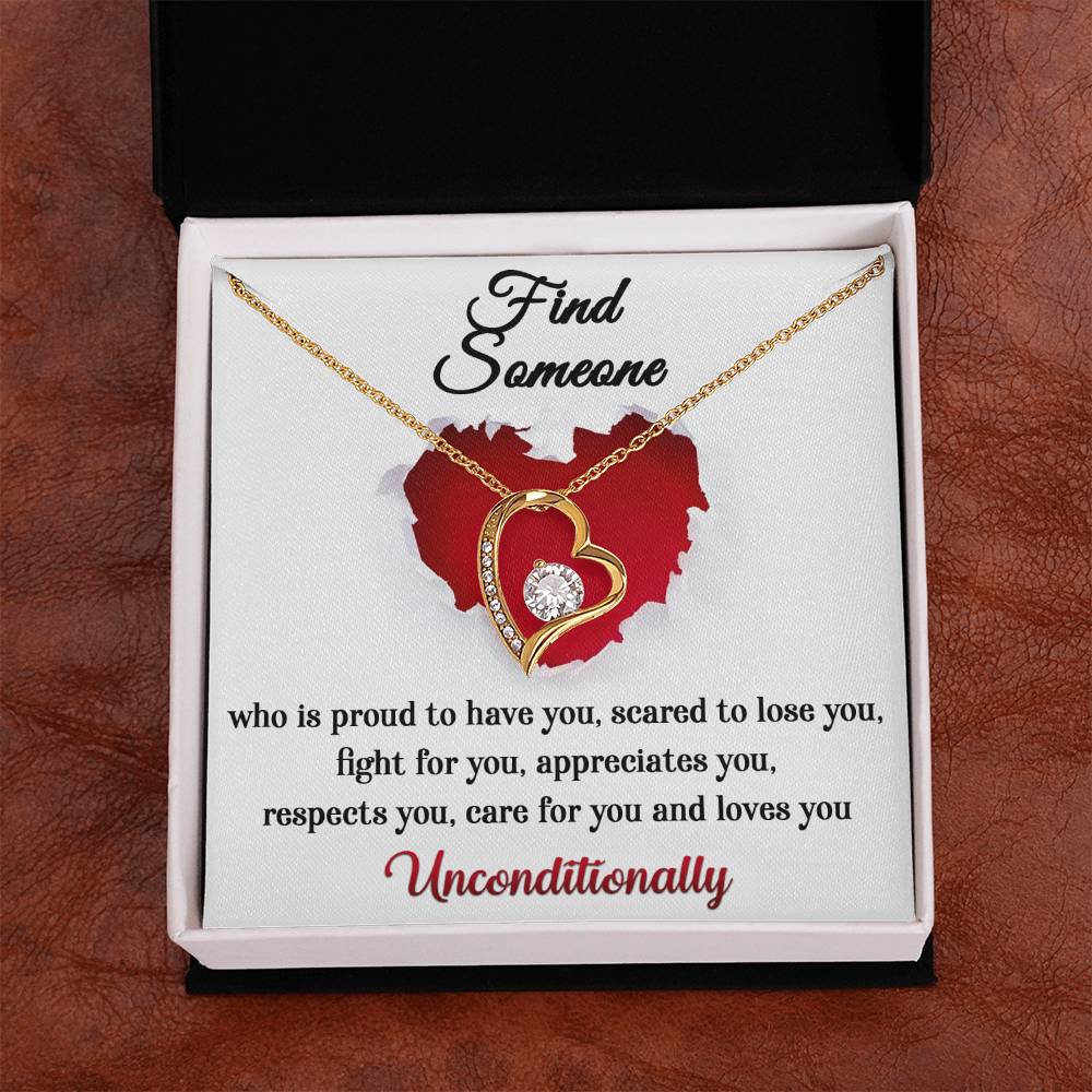 Someone loves you unconditionally, Gift for soulmate, Gift for Wife