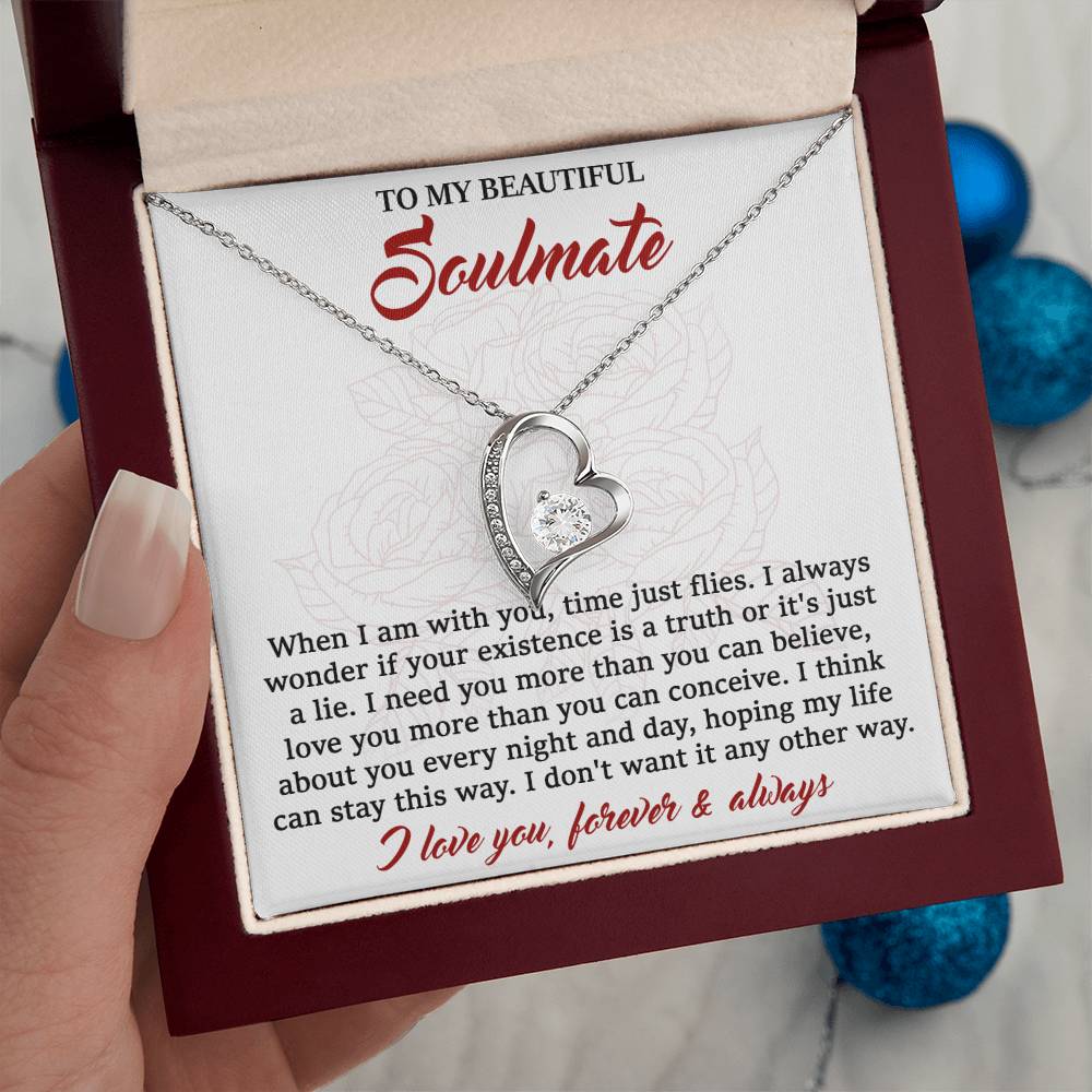 I Love You Forever and Always- Gift For Wife, Gift For Soulmate