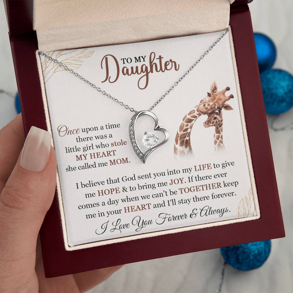 Forever Bond: Mother-Daughter Love Necklace, gift for daughter, gift to my daughter