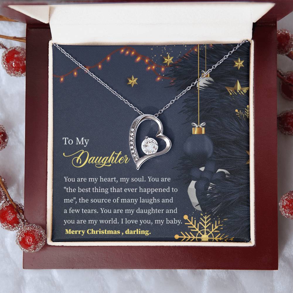 You Are My Heart - The Best Necklace Gift For Daughter- Christmas Gift for Daughter.