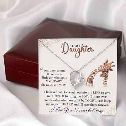 Forever Bond: Mother-Daughter Love Necklace, gift for daughter, gift to my daughter