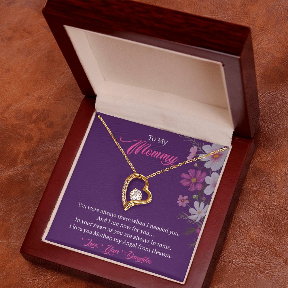 I Love You, Mother. My Angel From Heaven- Perfect Gift For Mother. Necklace Gift For Mother.