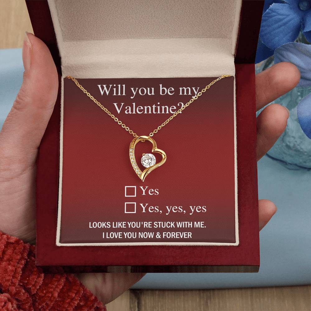 Will You Be My Valentine? - Valentine's  Gift For Lovers, For Wife, For Soulmate