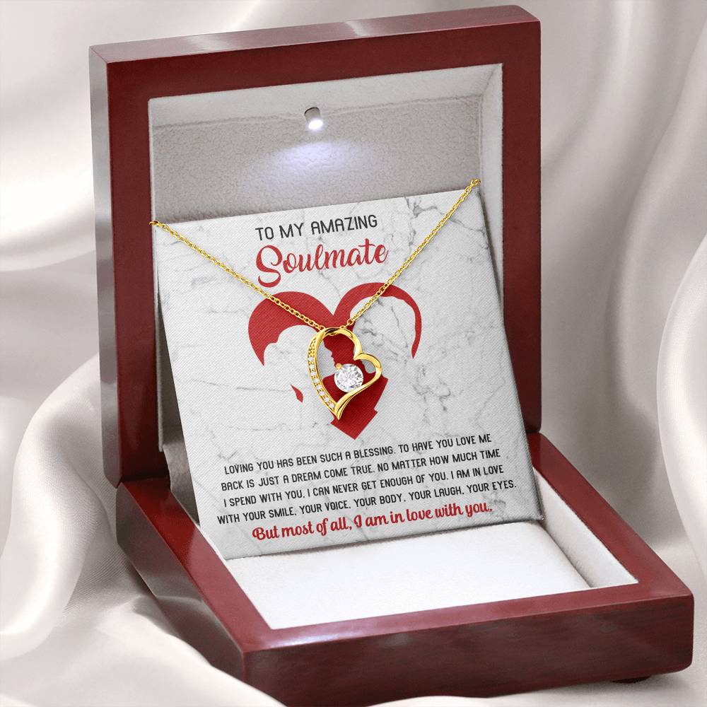 I Am In Love With You- Forever Love Necklace- Gift for Soulmate