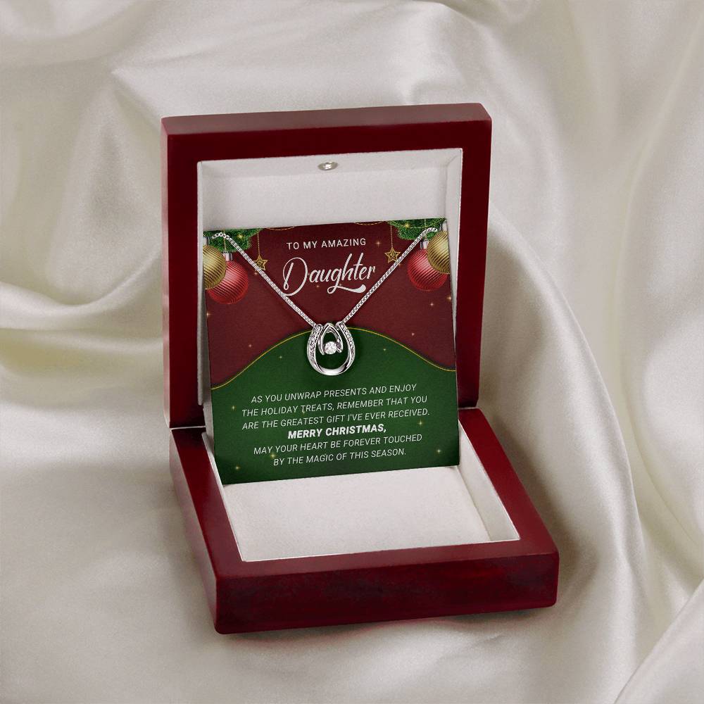 You Are The Greatest Gift-  Special  Christmas Gift For Your Daughter.