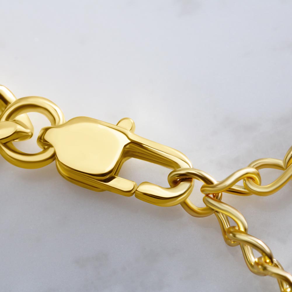 Cuban Link Chain Necklace Gift for Dad, Gift for Father, Father's Day Gift