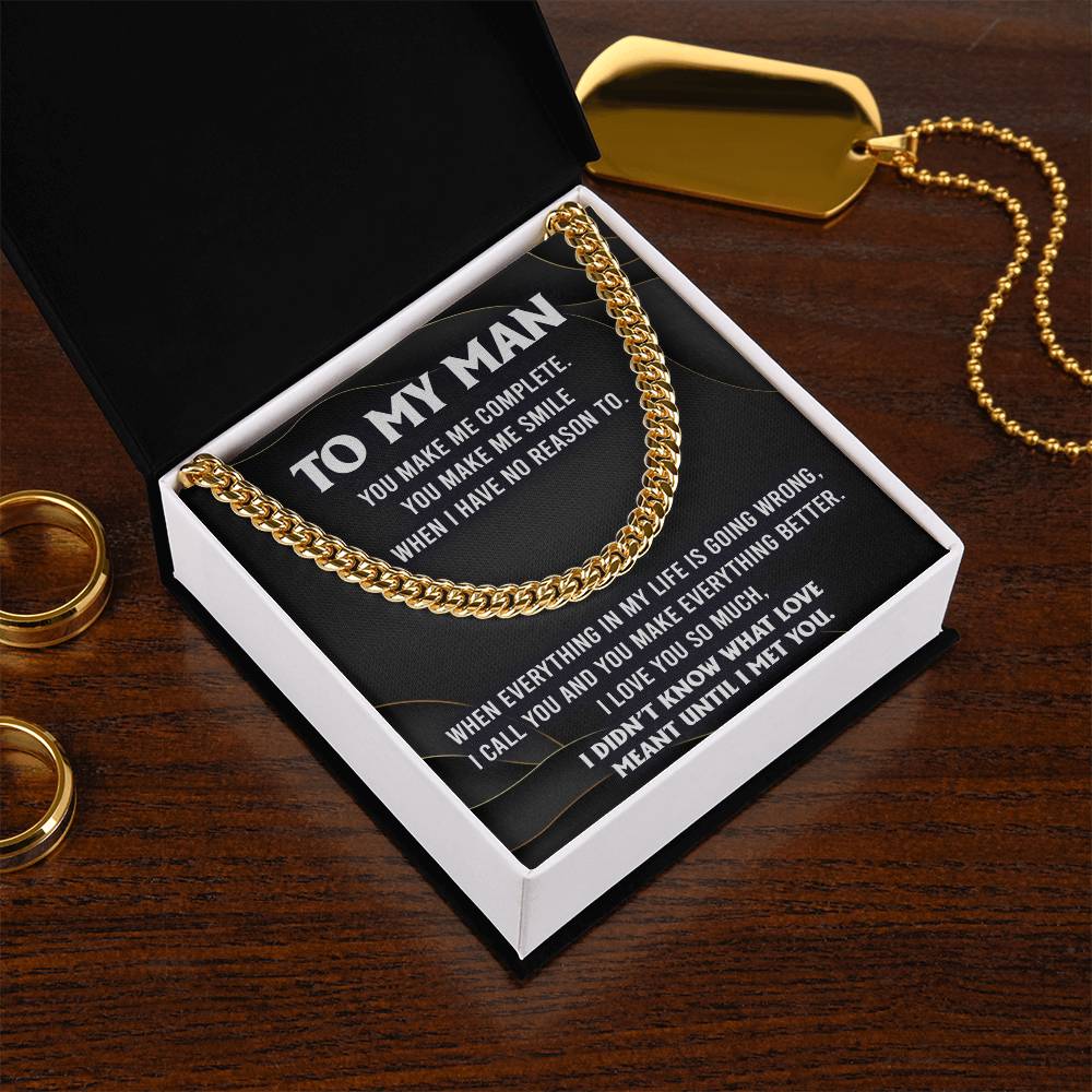 You Make Me Complete- Gift For You Special Man