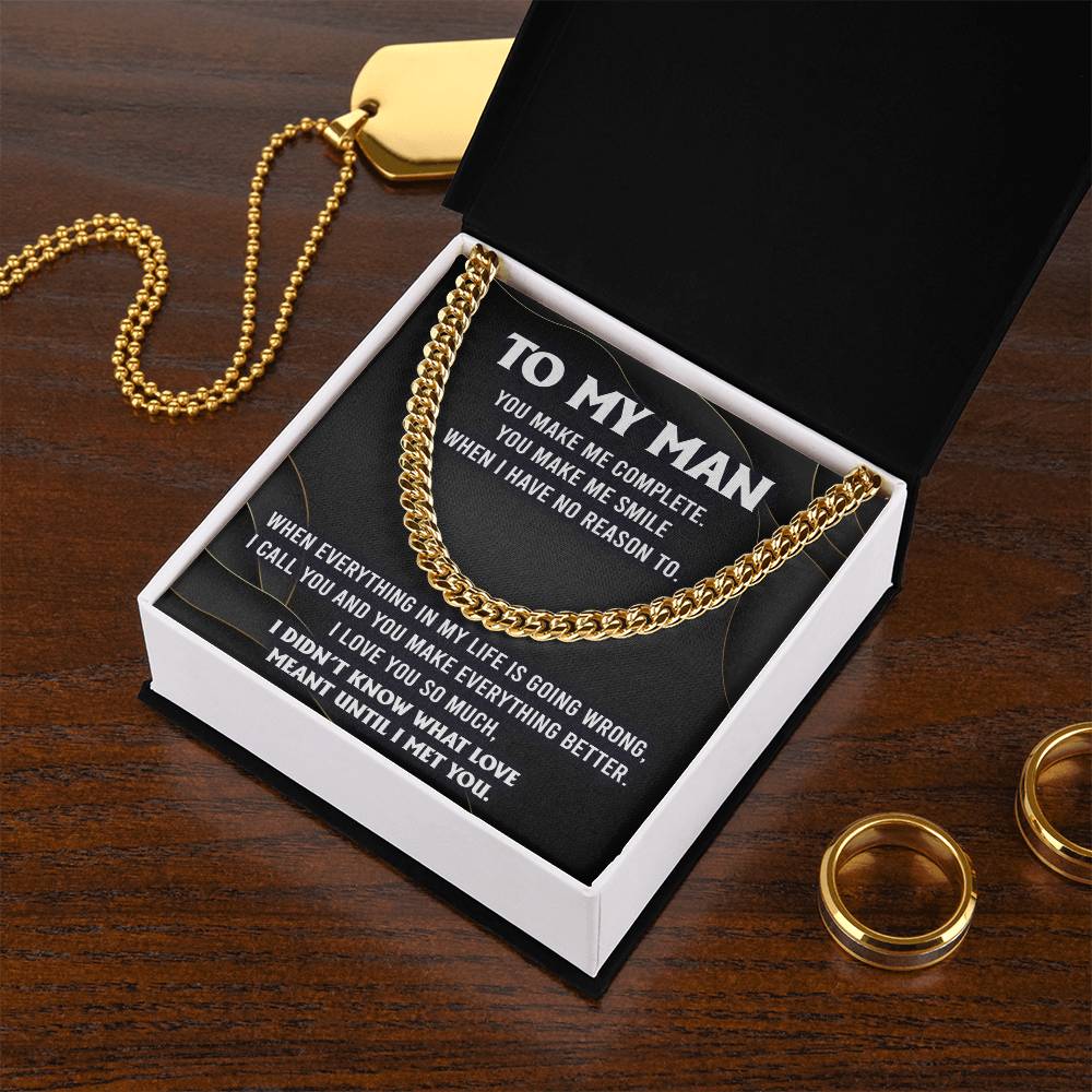 You Make Me Complete- Gift For You Special Man