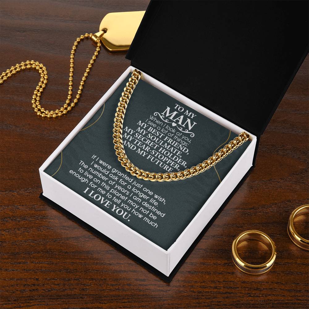 When I look at You- Gift for Husband, Gift For Soulmate, Birthday Gift