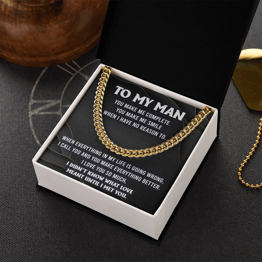 You Make Me Complete- Gift For You Special Man