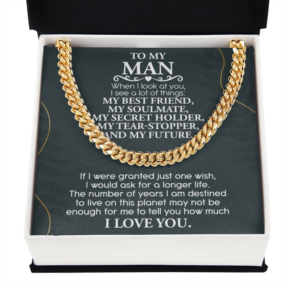 When I look at You- Gift for Husband, Gift For Soulmate, Birthday Gift