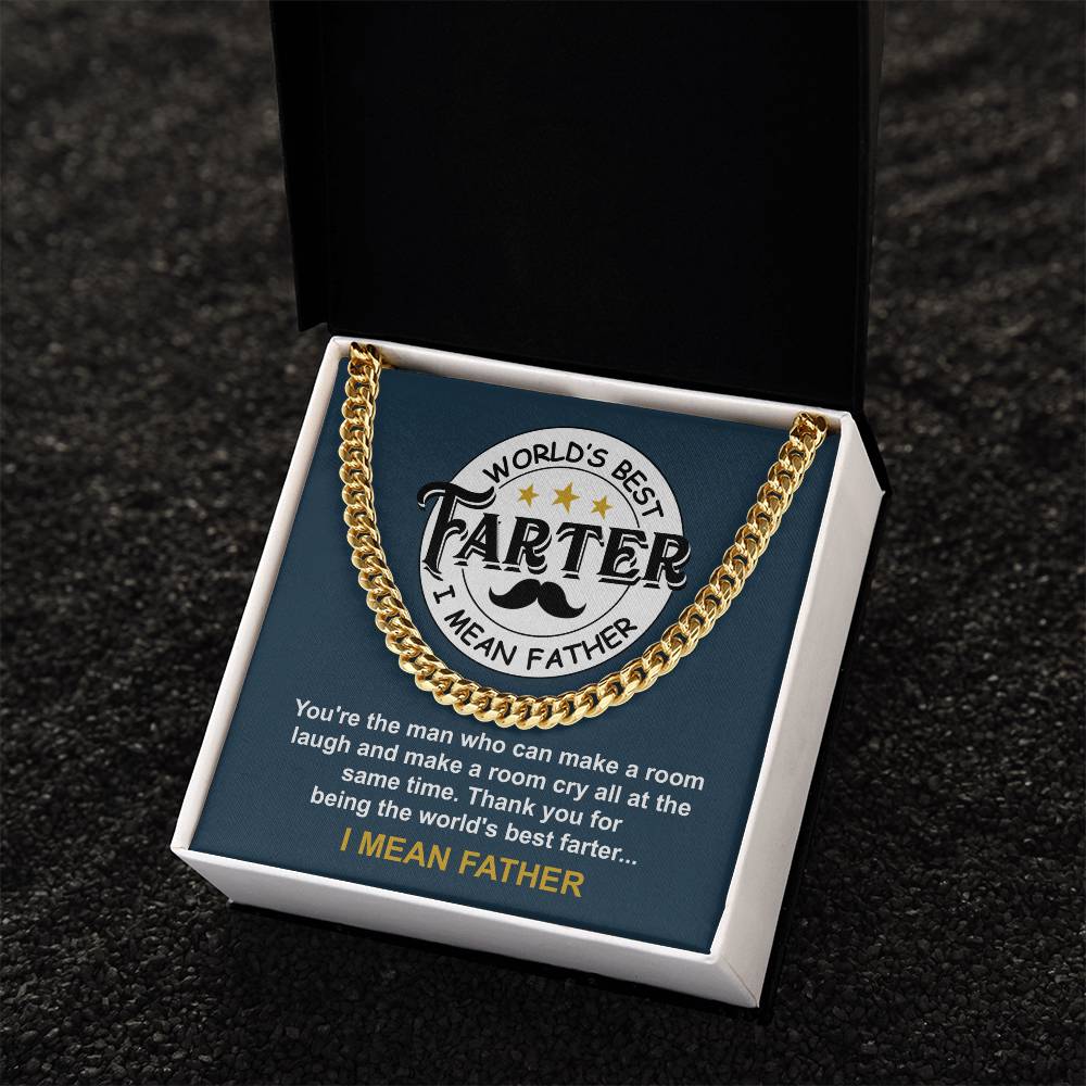 Cuban Link Chain Necklace, Gift For Dad, Gift For Father, Gift For Birthday, Father's Day Gift