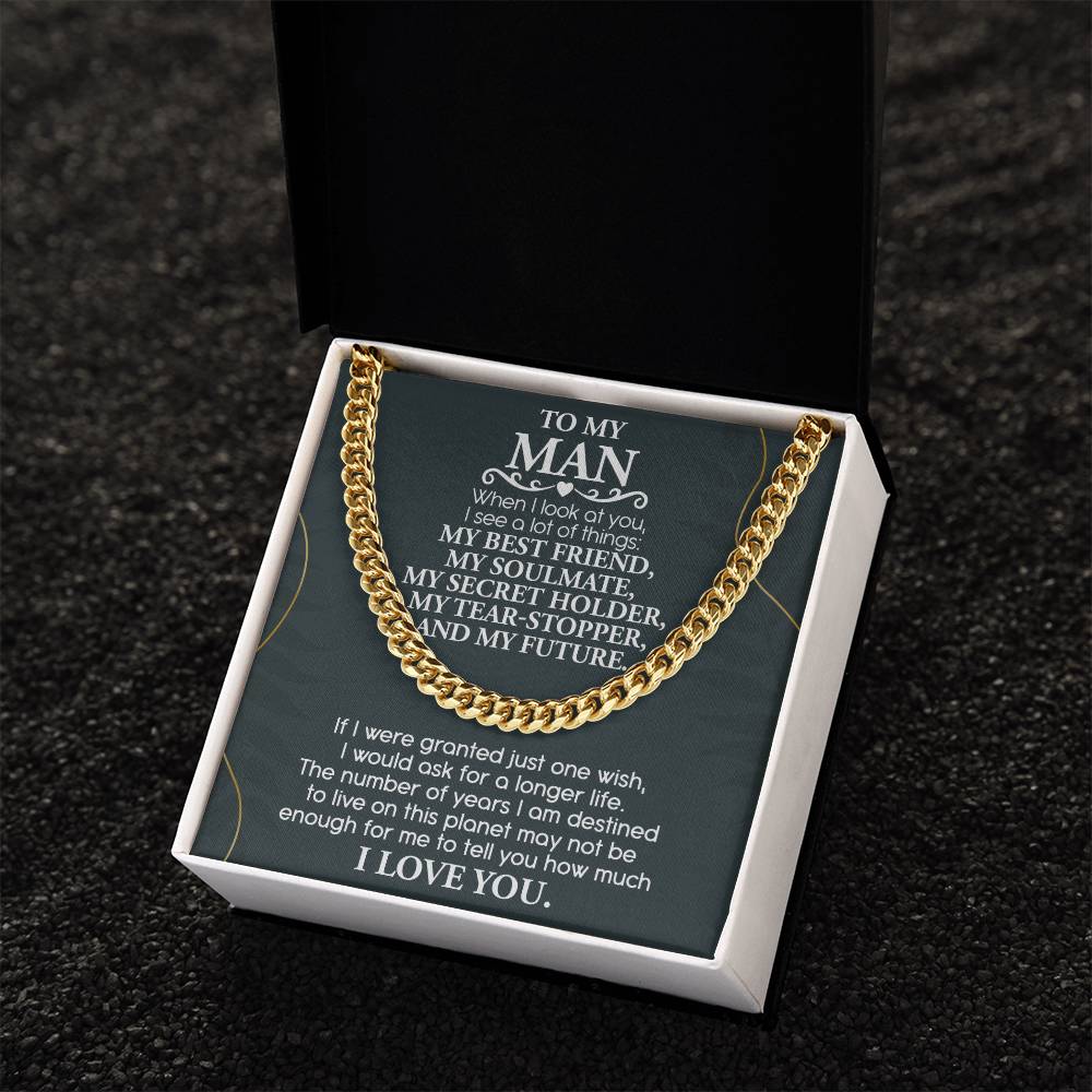 When I look at You- Gift for Husband, Gift For Soulmate, Birthday Gift