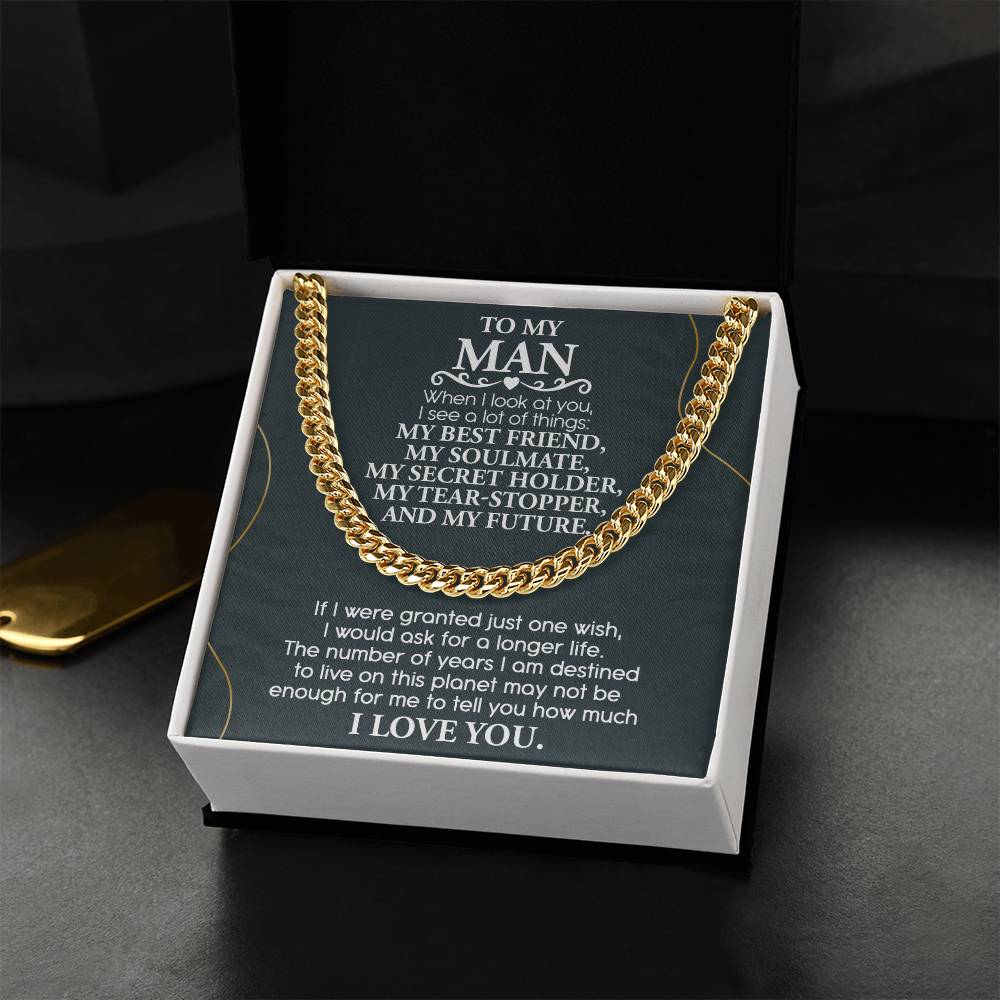 When I look at You- Gift for Husband, Gift For Soulmate, Birthday Gift