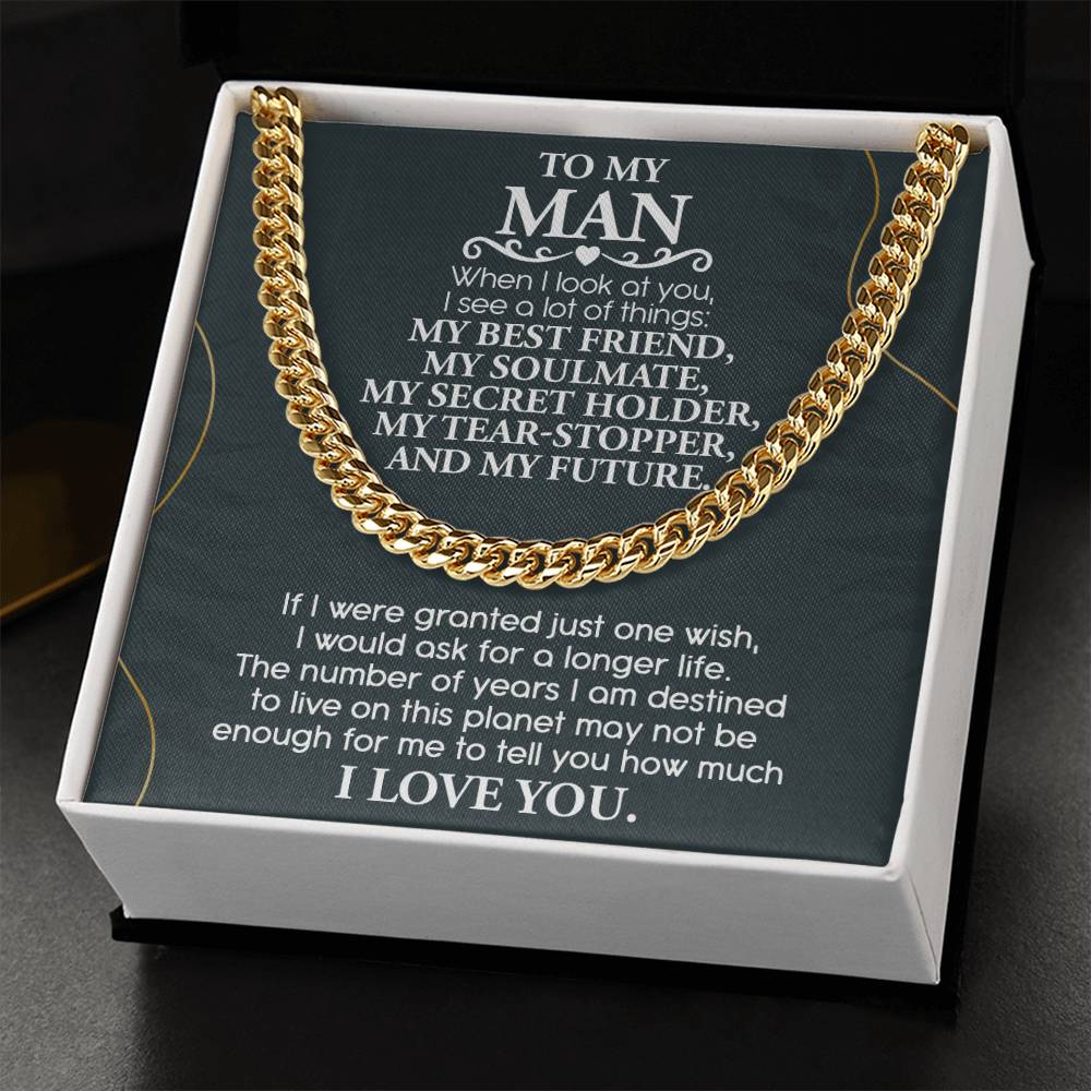 When I look at You- Gift for Husband, Gift For Soulmate, Birthday Gift
