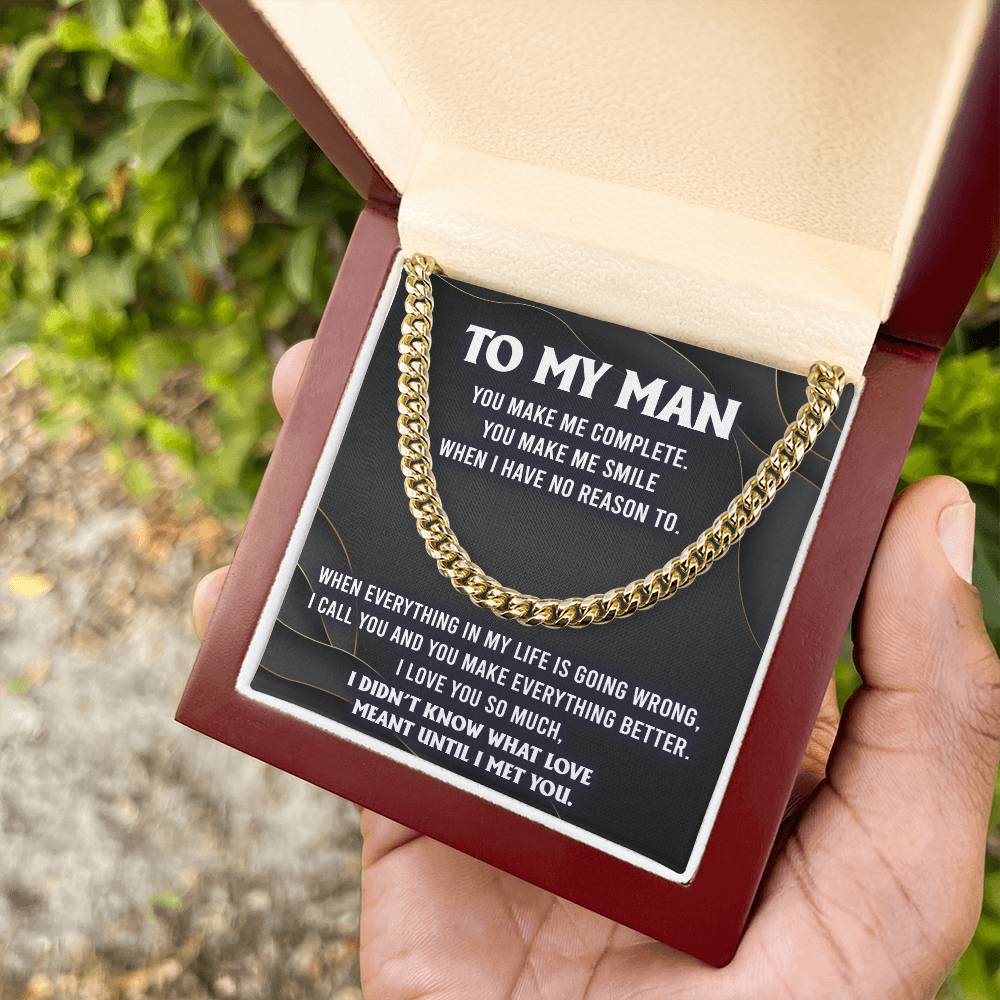 You Make Me Complete- Gift For You Special Man