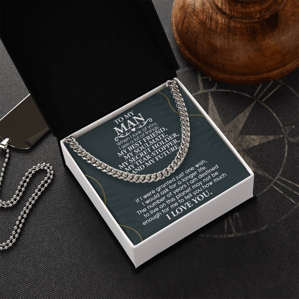 When I look at You- Gift for Husband, Gift For Soulmate, Birthday Gift