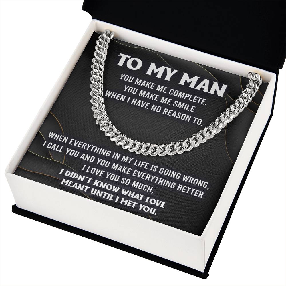 You Make Me Complete- Gift For You Special Man