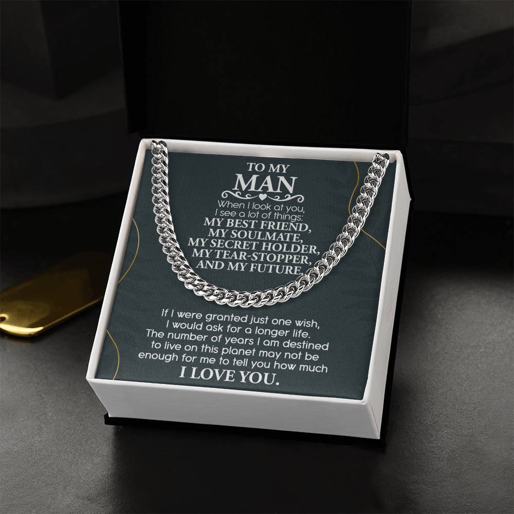 When I look at You- Gift for Husband, Gift For Soulmate, Birthday Gift