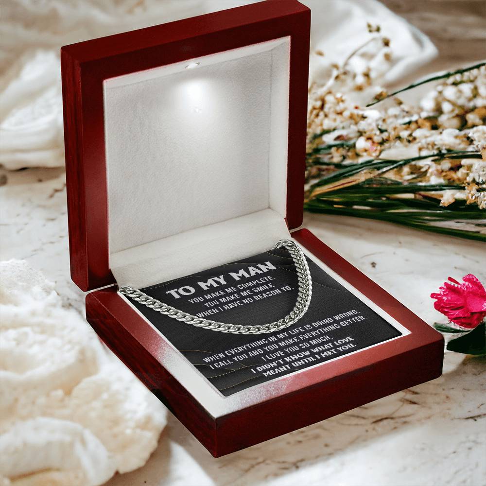 You Make Me Complete- Gift For You Special Man