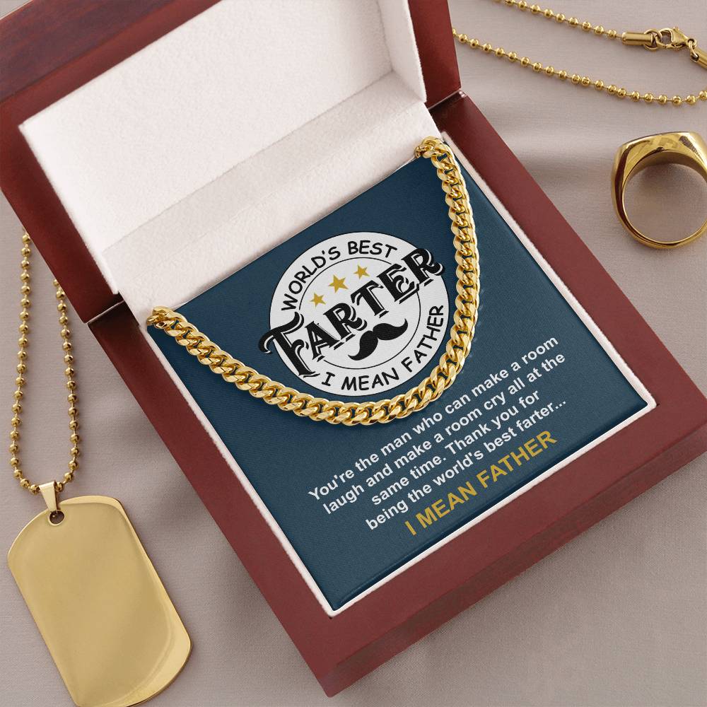 Cuban Link Chain Necklace, Gift For Dad, Gift For Father, Gift For Birthday, Father's Day Gift