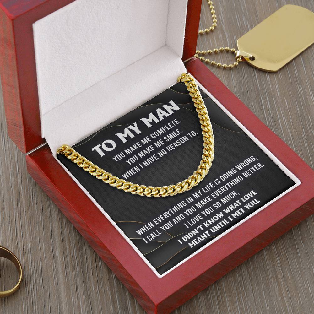 You Make Me Complete- Gift For You Special Man