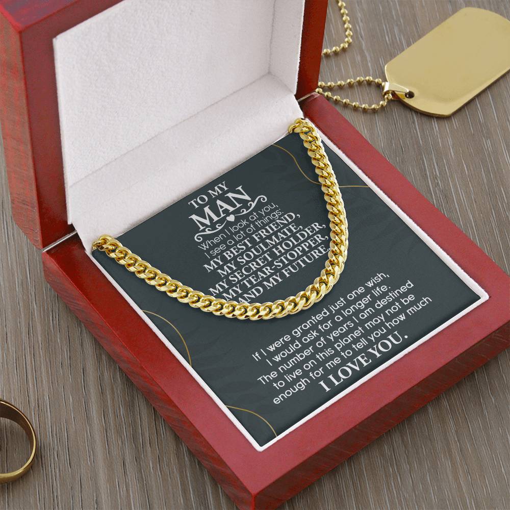 When I look at You- Gift for Husband, Gift For Soulmate, Birthday Gift