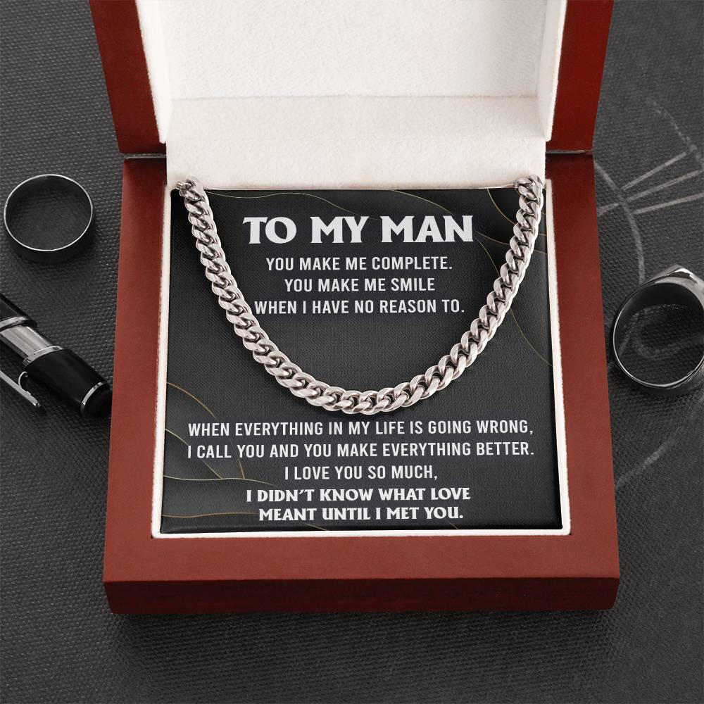 You Make Me Complete- Gift For You Special Man