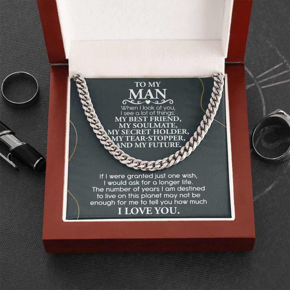 When I look at You- Gift for Husband, Gift For Soulmate, Birthday Gift