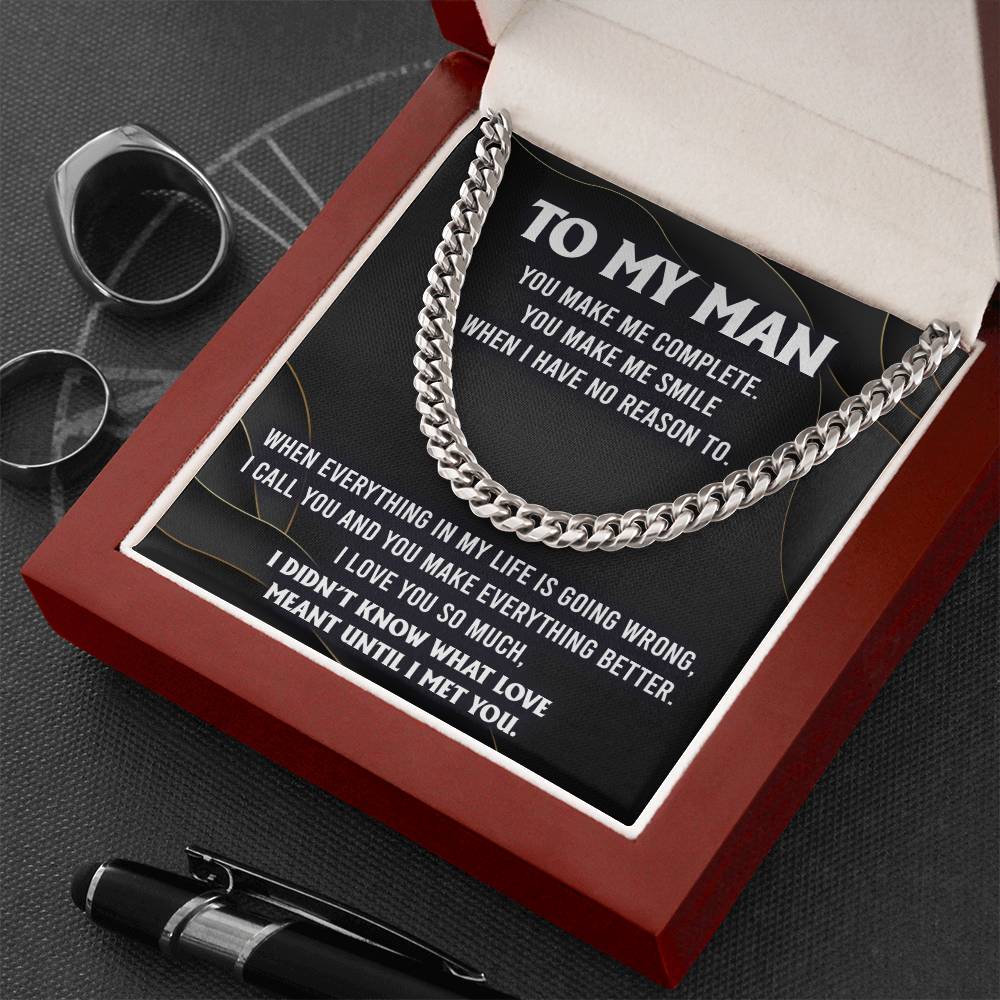 You Make Me Complete- Gift For You Special Man