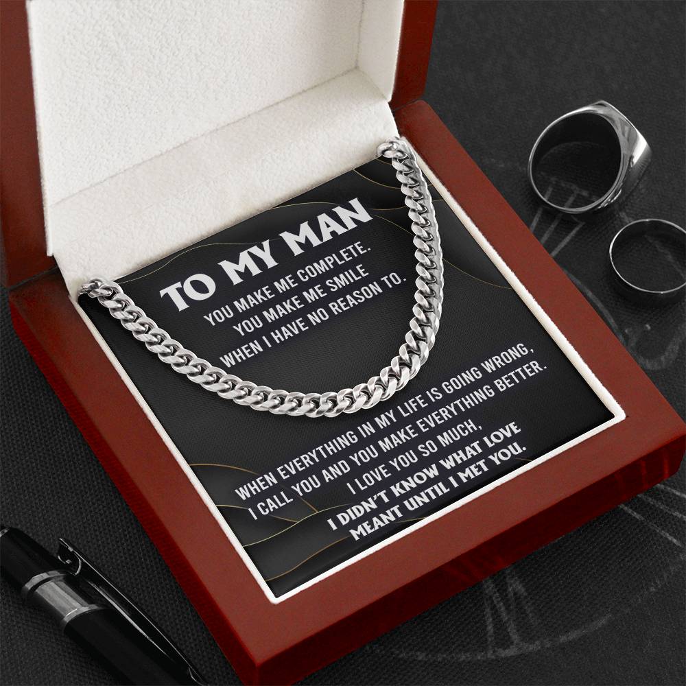You Make Me Complete- Gift For You Special Man