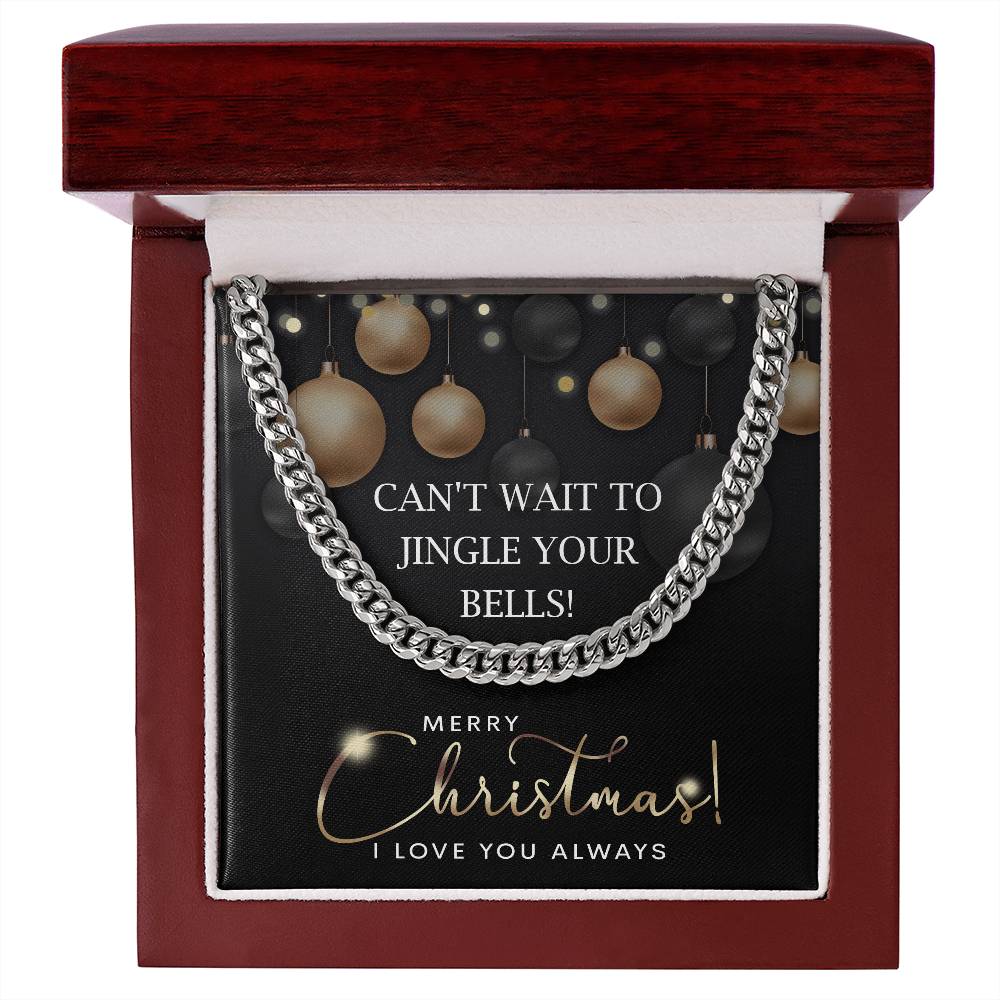 Cuban  Link Chain- Unique Gift For Soulmate, Husband, Boyfriend,  Christmas Gift