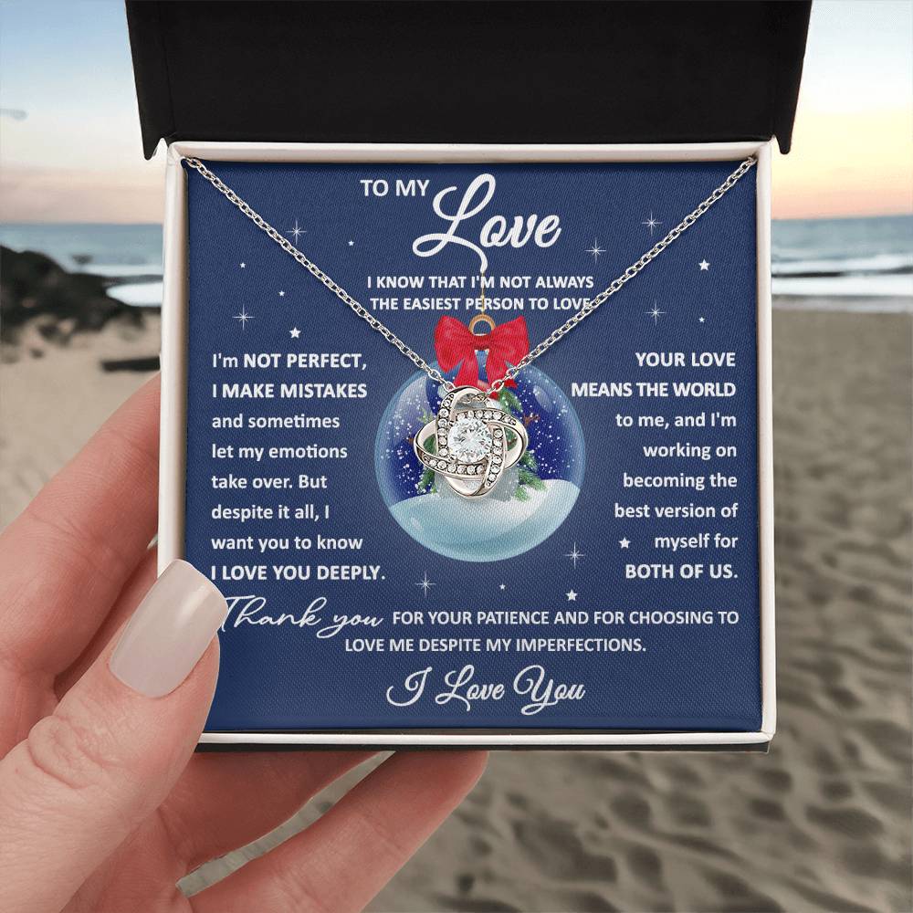 I Love You Deeply- Gift for wife- Gift For Soulmate- Pendant Necklace