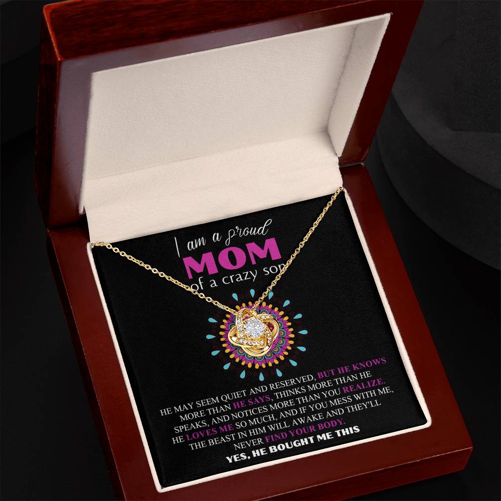 I Am A Proud Mom, Gift  To Mother from SOn, Gift For Mama