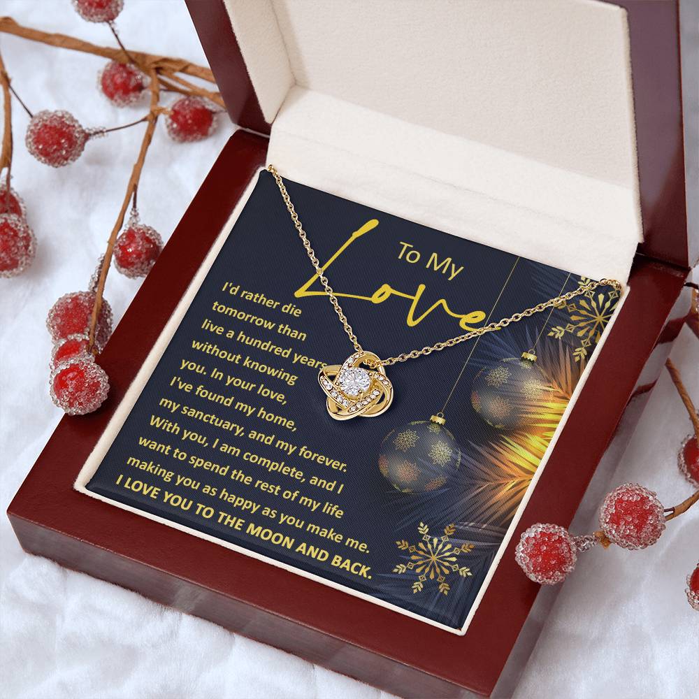 I Love You To The Moon And Back -Gift for Soulmate, Gift For Wife