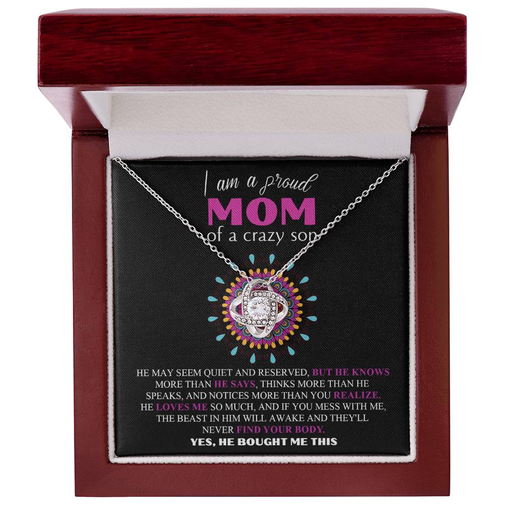 I Am A Proud Mom, Gift  To Mother from SOn, Gift For Mama