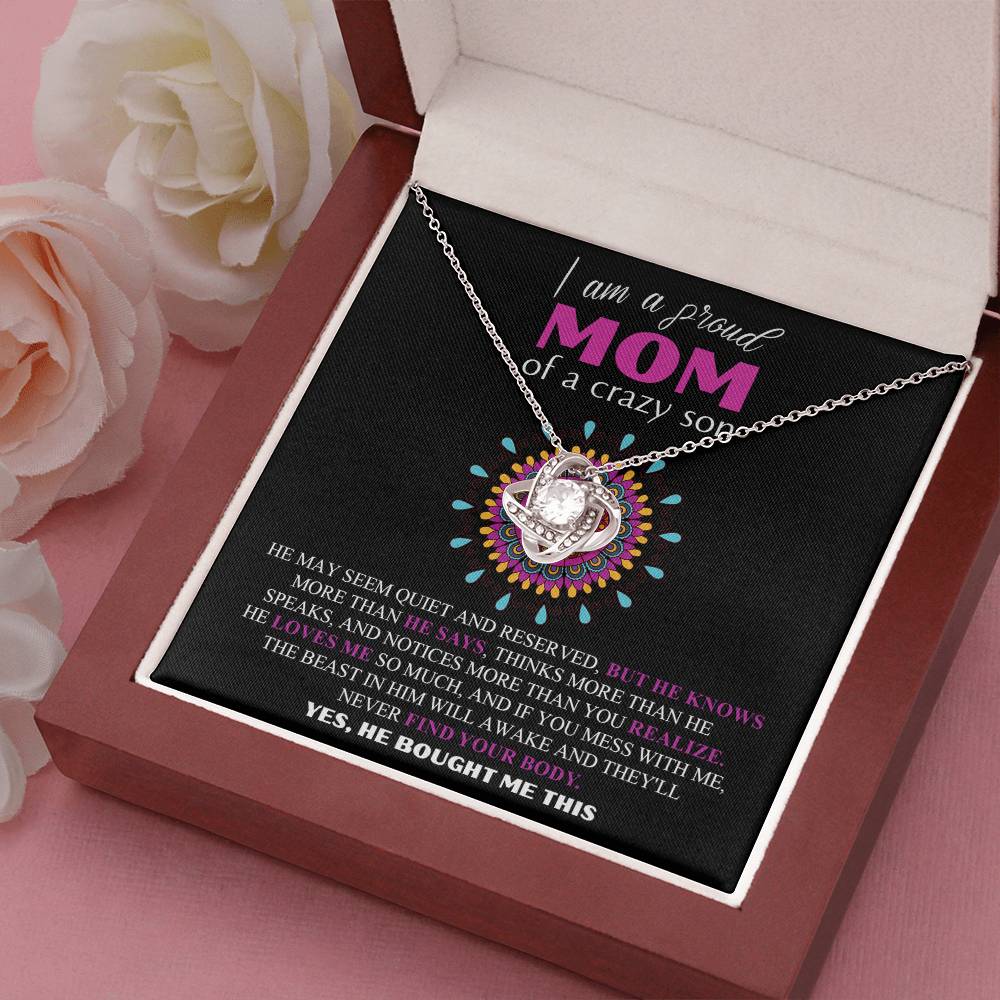 I Am A Proud Mom, Gift  To Mother from SOn, Gift For Mama