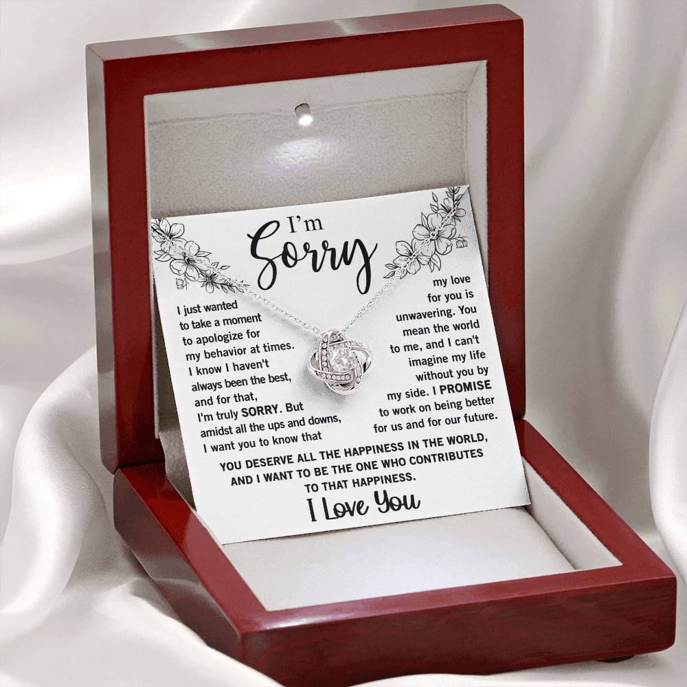 I am Truly Sorry- Gift for Soulmate- Gift For Wife- Gift for Lover