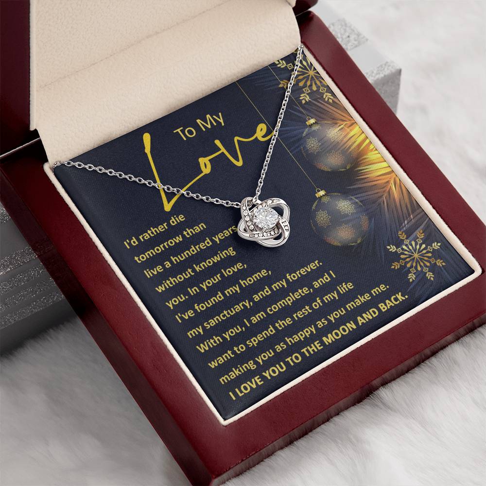 I Love You To The Moon And Back -Gift for Soulmate, Gift For Wife