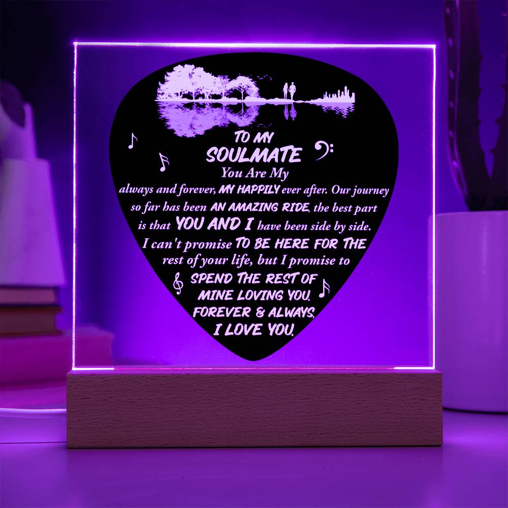 You Are My Always and Forever - Acrylic Plaque , Home Decor