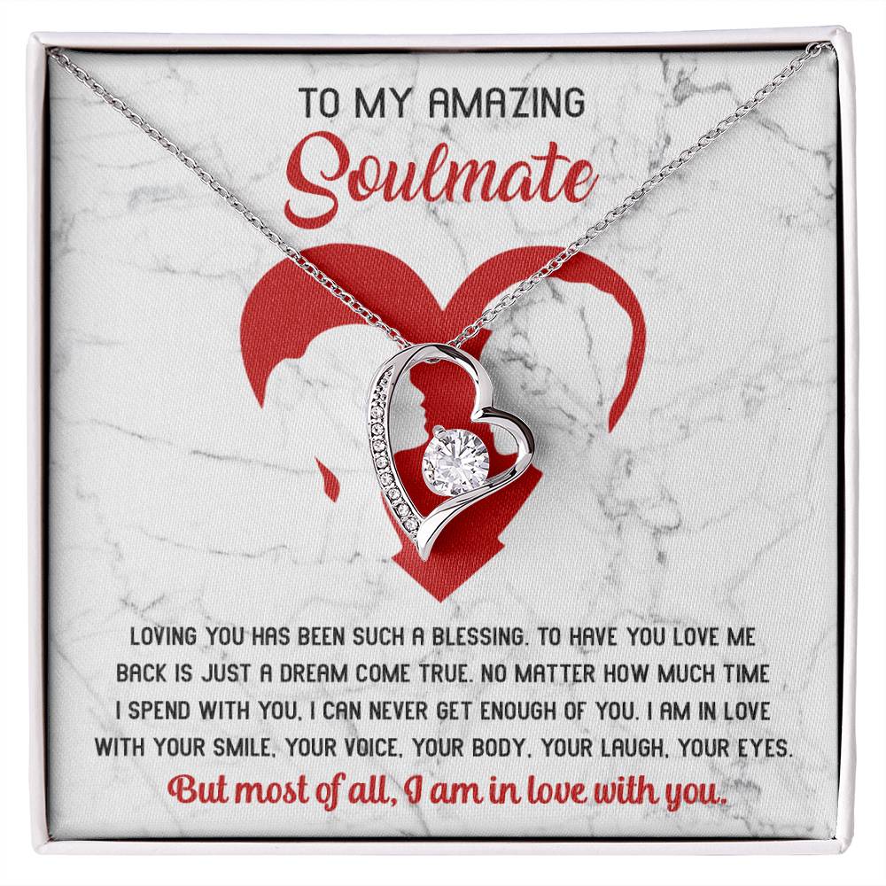 I Am In Love With You- Forever Love Necklace- Gift for Soulmate