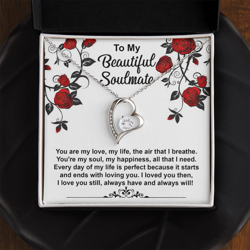 You Are My Soul - Forever Love Necklace- Gift For Soulmate