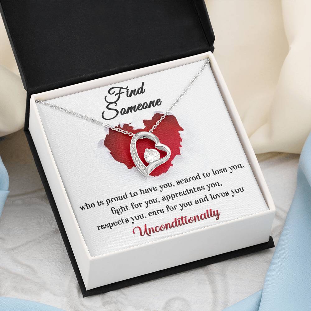 Someone  loves you unconditionally, Gift for soulmate, Gift for Wife