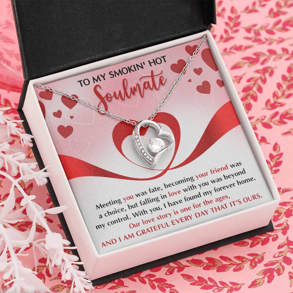 I Am Grateful-  Forever Love Necklace- Gift For Soulmate