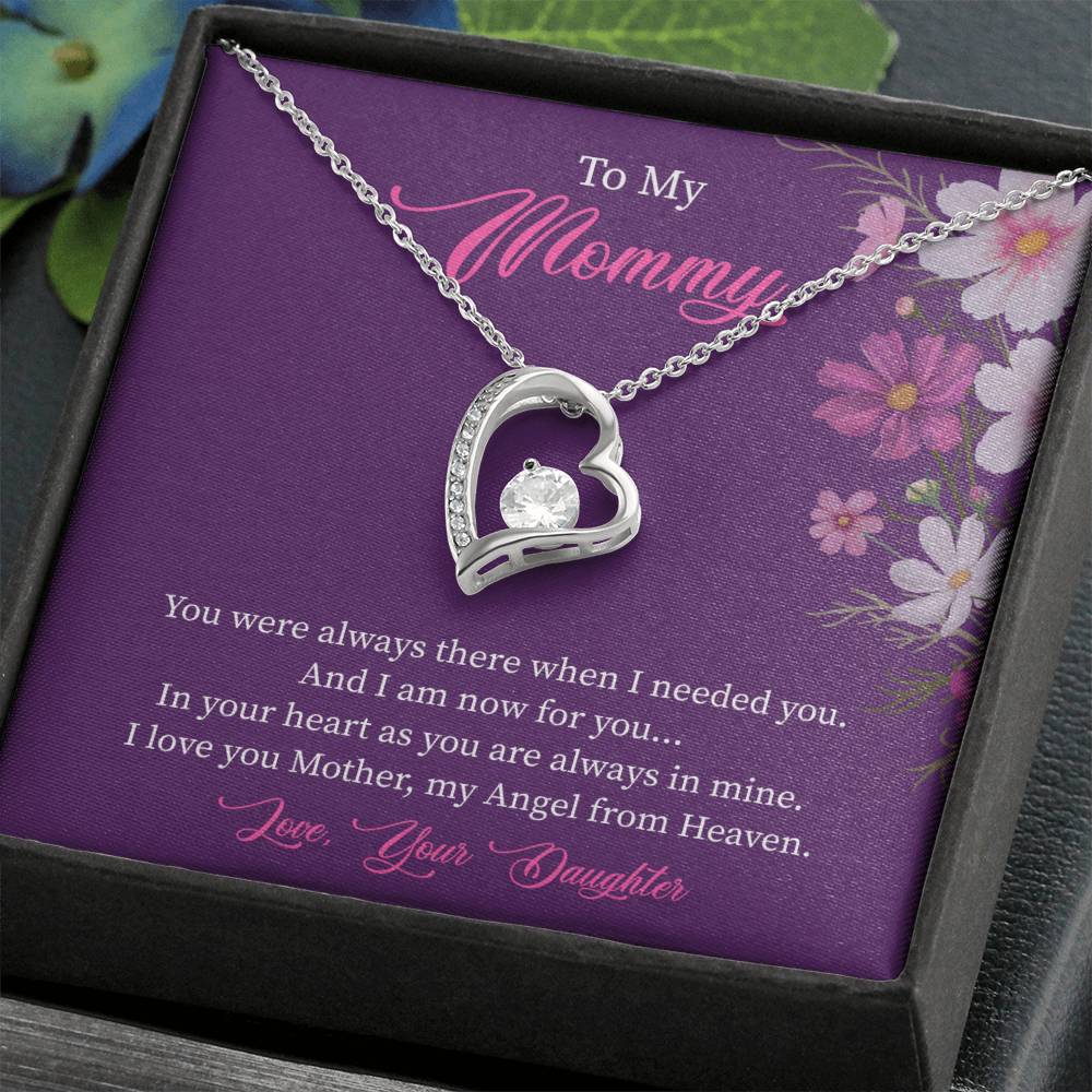 I Love You, Mother. My Angel From Heaven- Perfect Gift For Mother. Necklace Gift For Mother.