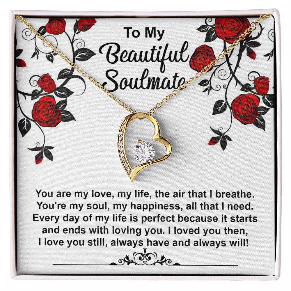 You Are My Soul - Forever Love Necklace- Gift For Soulmate