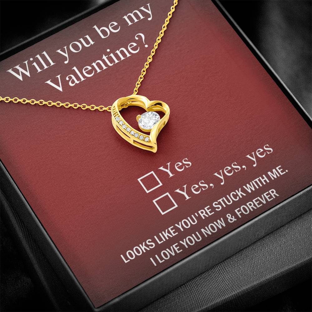 Will You Be My Valentine? - Valentine's  Gift For Lovers, For Wife, For Soulmate