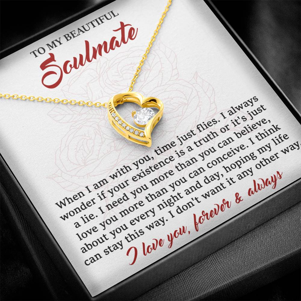 I Love You Forever and Always- Gift For Wife, Gift For Soulmate