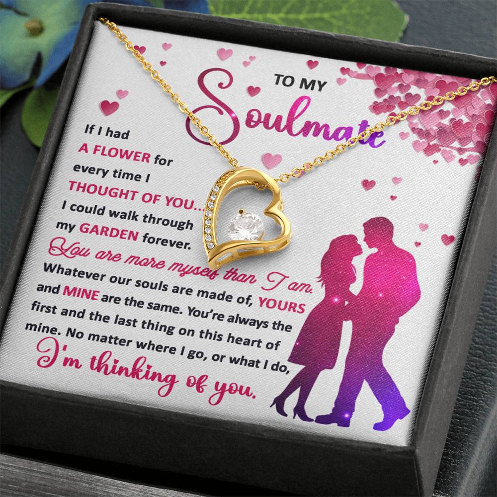 Thought Of You- Forever Love Necklace- Gift For Wife- Gift For Soulmate