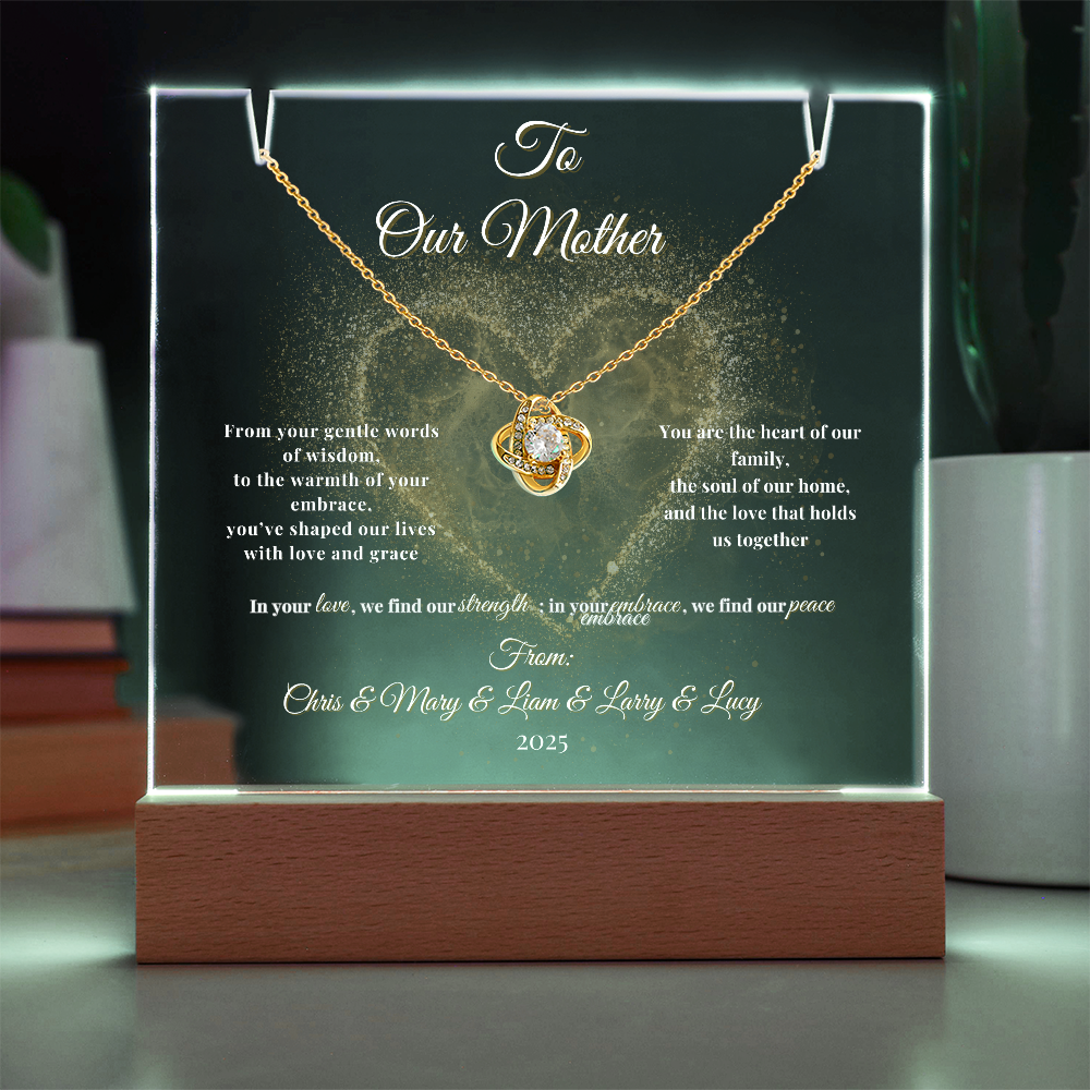 "Forever Glowing: The Light of a Mother's Love- Gift For Mother, Gift For mama, Gift for Mom